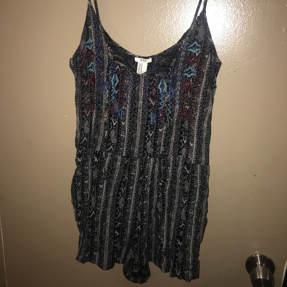XXI Patterned Romper